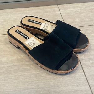 Cute Karl Lagerfeld Paris Cher sandals size 10